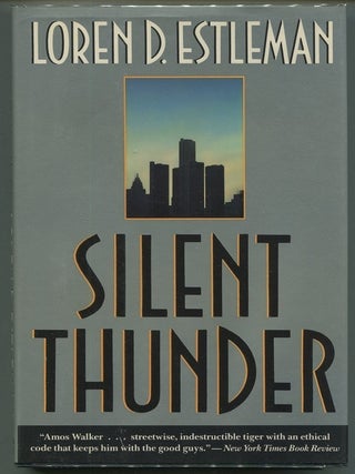 Item #00006758 Silent Thunder. Loren D. Estleman