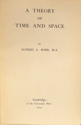 A Theory of Time and Space