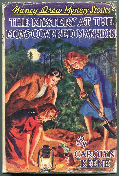 Item #00008278 The Mystery at the Moss-Covered Mansion. Carolyn Keene.