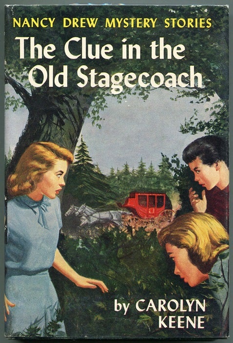 Item #00008280 The Clue in the Old Stagecoach. Carolyn Keene.