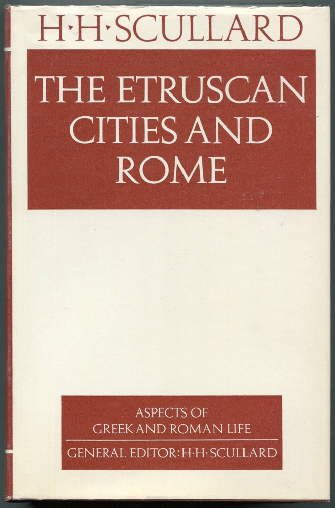 Item #00008339 The Etruscan Cities and Rome. H. H. Scullard.