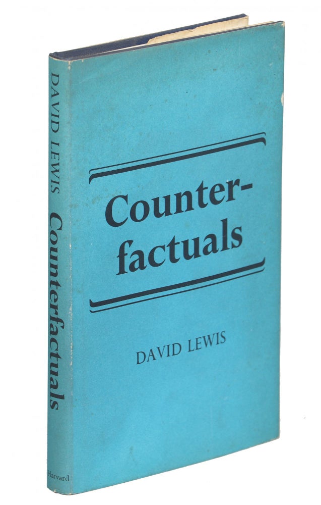 Item #00008364 Counterfactuals. David K. Lewis.
