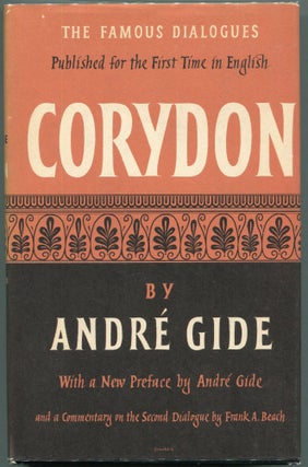 Item #00008383 Corydon. Andre Gide