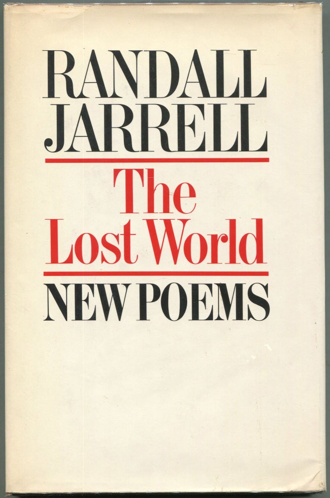 Item #00008425 The Lost World. Randall Jarrell.