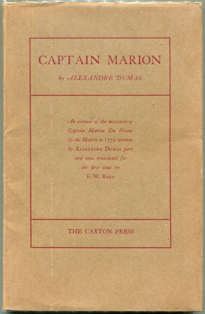 Item #00008548 Captain Marion. Alexandre Dumas.