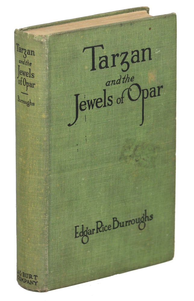 Item #00008744 Tarzan and the Jewels of Opar. Edgard Rice Burroughs.