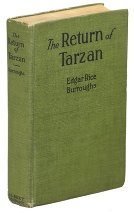 Item #00008745 The Return of Tarzan. Edgard Rice Burroughs
