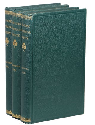 Item #00008831 Collections of the New-York Historical Society for the Year 1878; 1879; 1880....