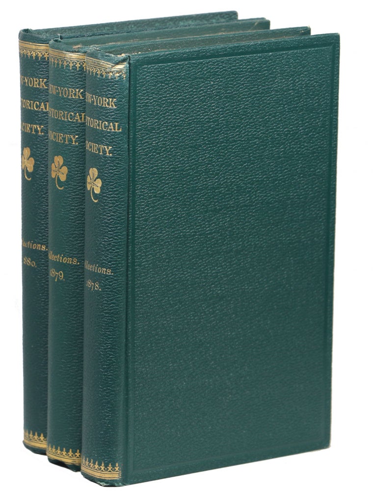 Collections of the New-York Historical Society for the Year 1878; 1879; 1880. Charles Thomson, Marquis de La Rouerie.
