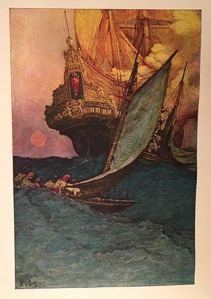 Howard Pyle's Book of Pirates; Fiction, Fact, & Fancy concerning the Buccaneers & Marooners of the Spanish Main: From the writing & Pictures of Howard Pyle: Compiled by Merle Johnson