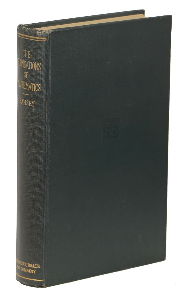 Item #00008981 The Foundations of Mathematics; and other Logical Essays. Frank Plumpton Ramsey.