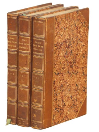 Item #00009141 A Collection of Early Prose Romances. William J. Thoms