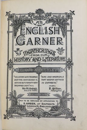 An English Garner; Ingatherings from our History and Literature