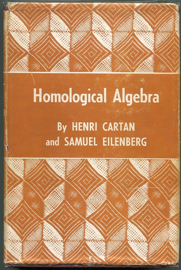 Item #00009335 Homological Algebra. Henri Cartan, Samuel Eilenberg.