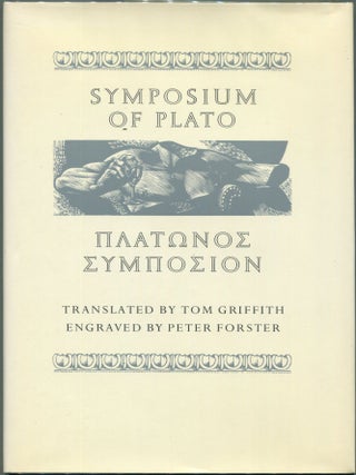 Item #00009422 Symposium of Plato. Plato, Tom Griffith, Tr