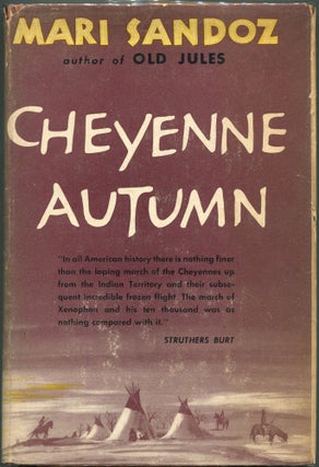 Item #00009513 Cheyenne Autumn. Mari Sandoz