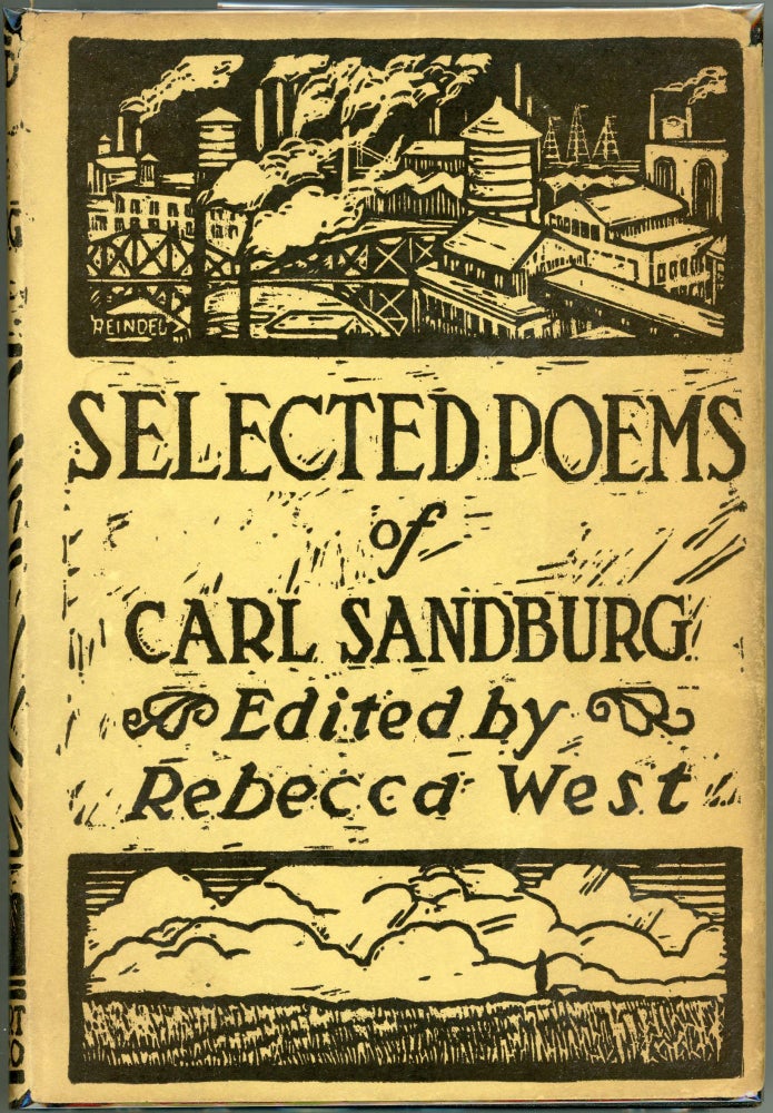 Item #00009621 Selected Poems of Carl Sandburg. Carl Sandburg.