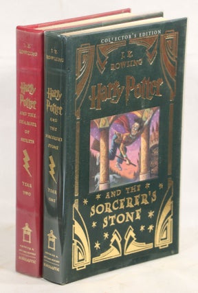 Item #00009732 Harry Potter and the Sorcerer's Stone; Harry Potter and the Chamber of Secrets. J....