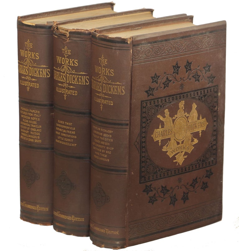 Item #00009768 The Works of Charles Dickens. Charles Dickens.