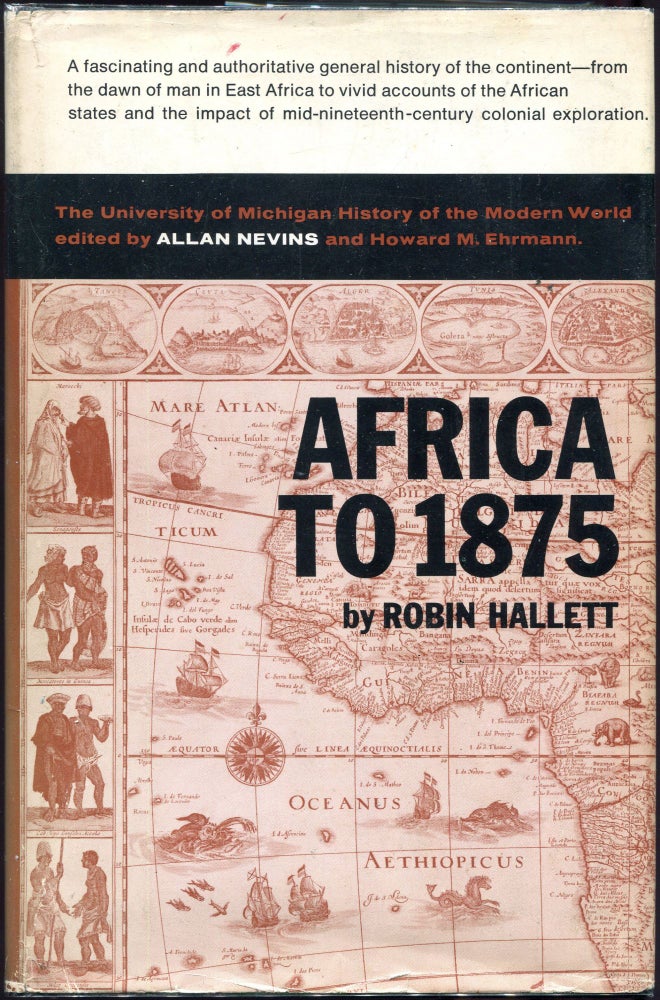 Item #00009795 Africa to 1875. Robin Hallett.