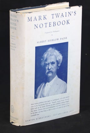 Item #00009809 Mark Twain's Notebook. Mark Twain, Albert Bigelow Paine, Samuel L. Clemens, Ed