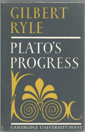 Item #00009838 Plato's Progress. Gilbert Ryle