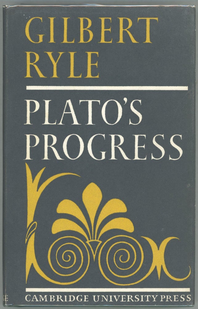 Item #00009838 Plato's Progress. Gilbert Ryle.
