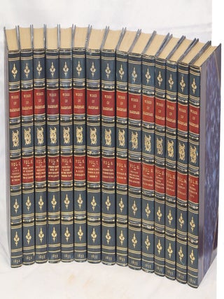 Item #00009849 The Plays and Poems of Shakspeare, with a Life, Glossarial Notes, and One Hundred...